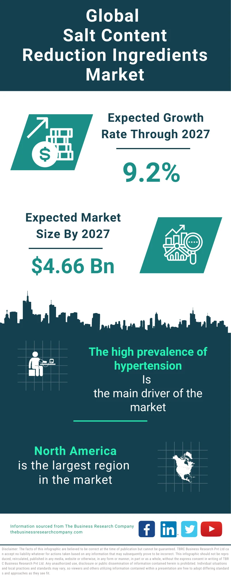 Salt Content Reduction Ingredients Global Market Report 2023