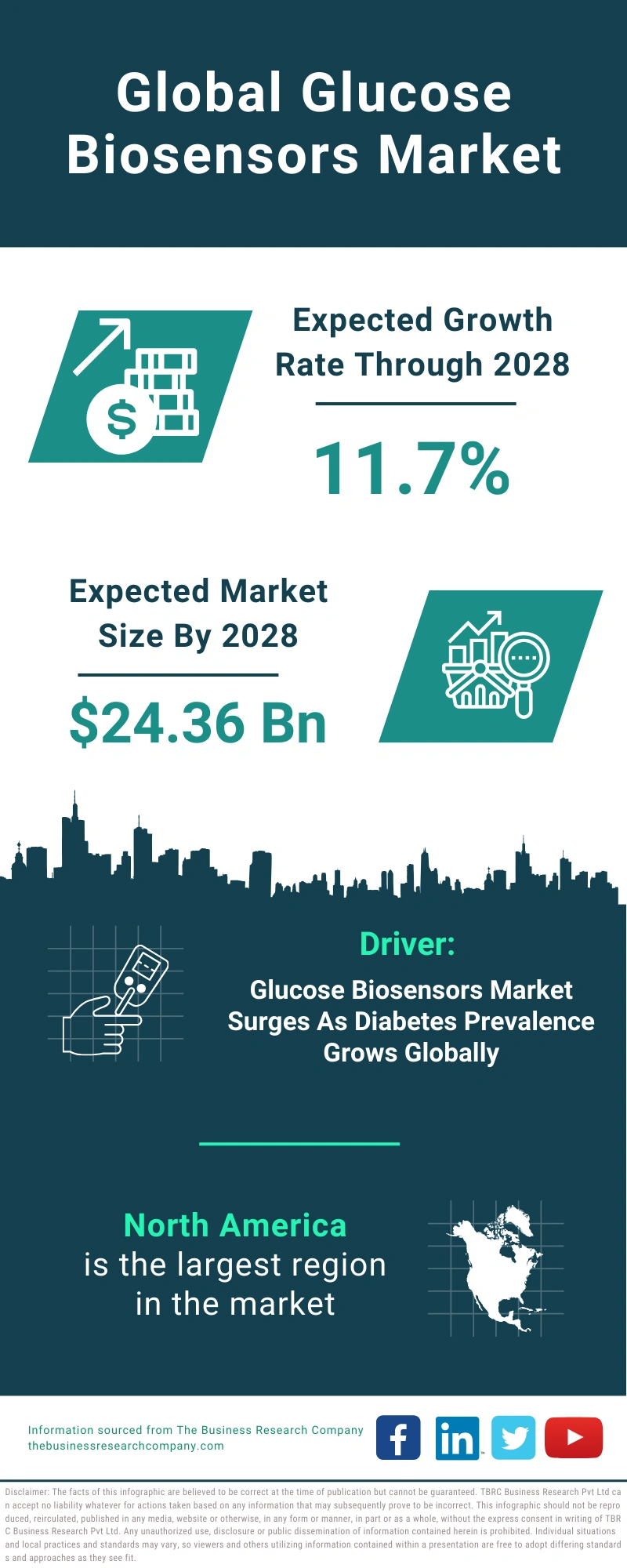 Glucose Biosensors Global Market Report 2024