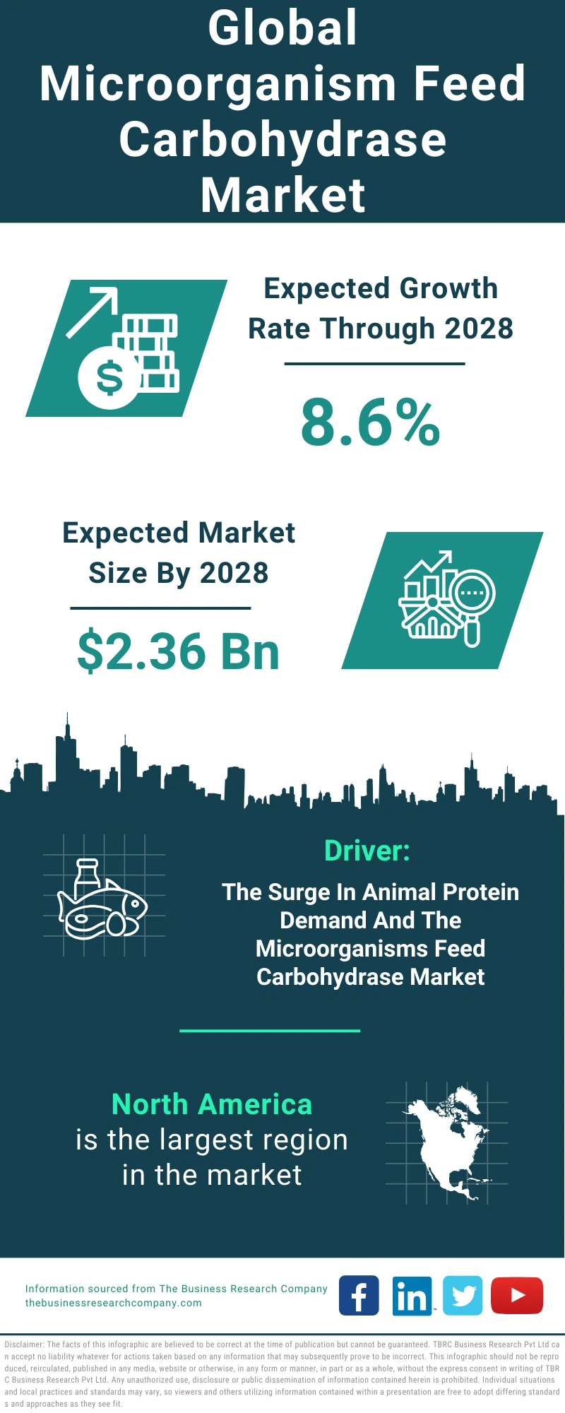 Microorganism Feed Carbohydrase Global Market Report 2024