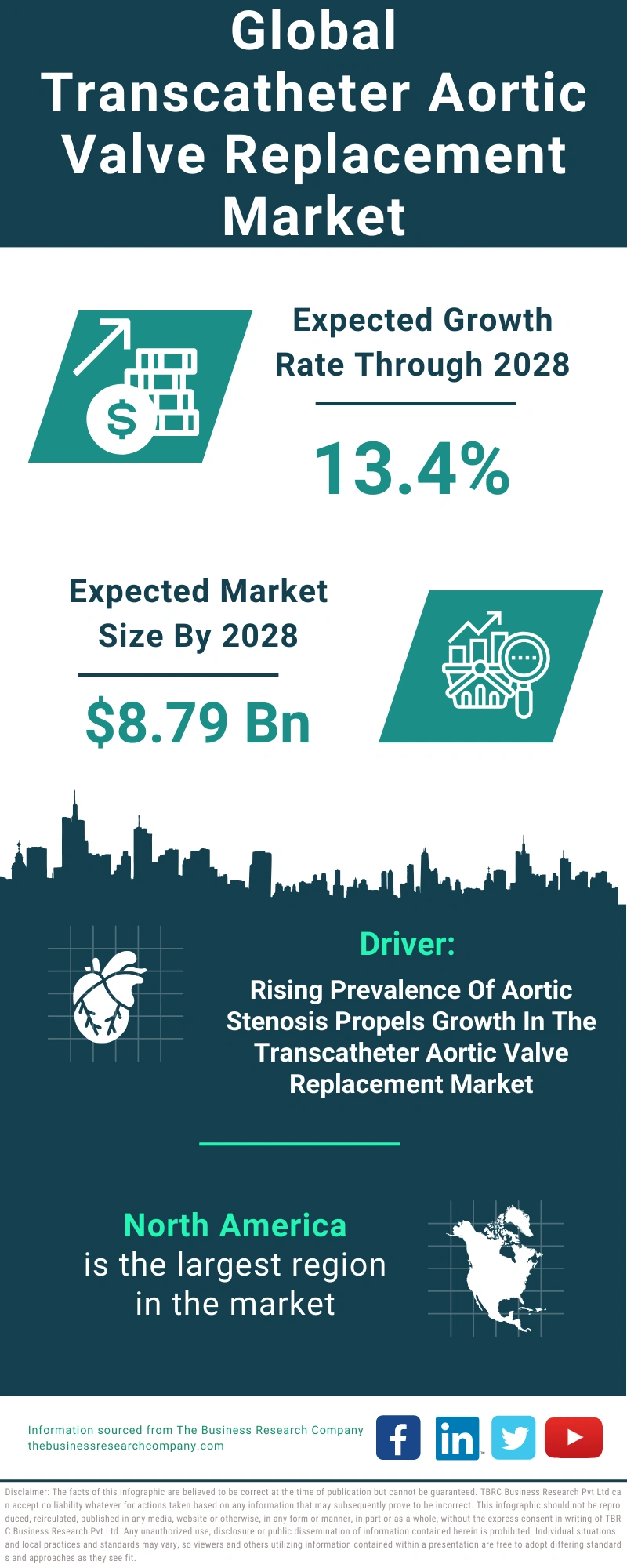 Transcatheter Aortic Valve Replacement Global Market Report 2024