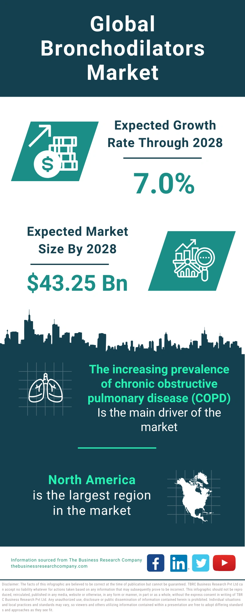 Global Bronchodilators Market Infographic