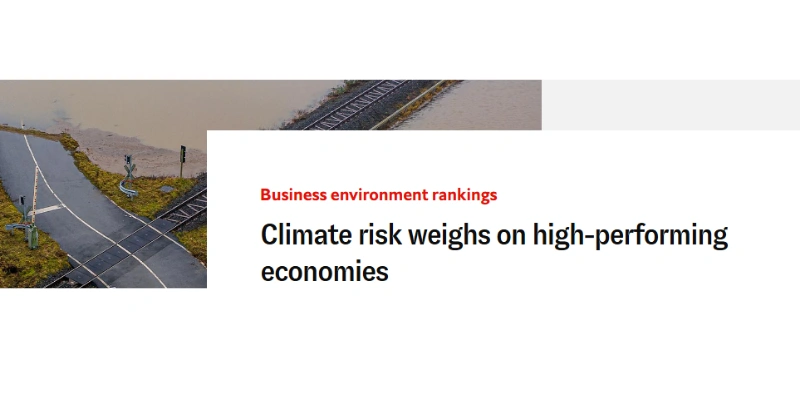 Economist Intelligence Unit report or dashboard