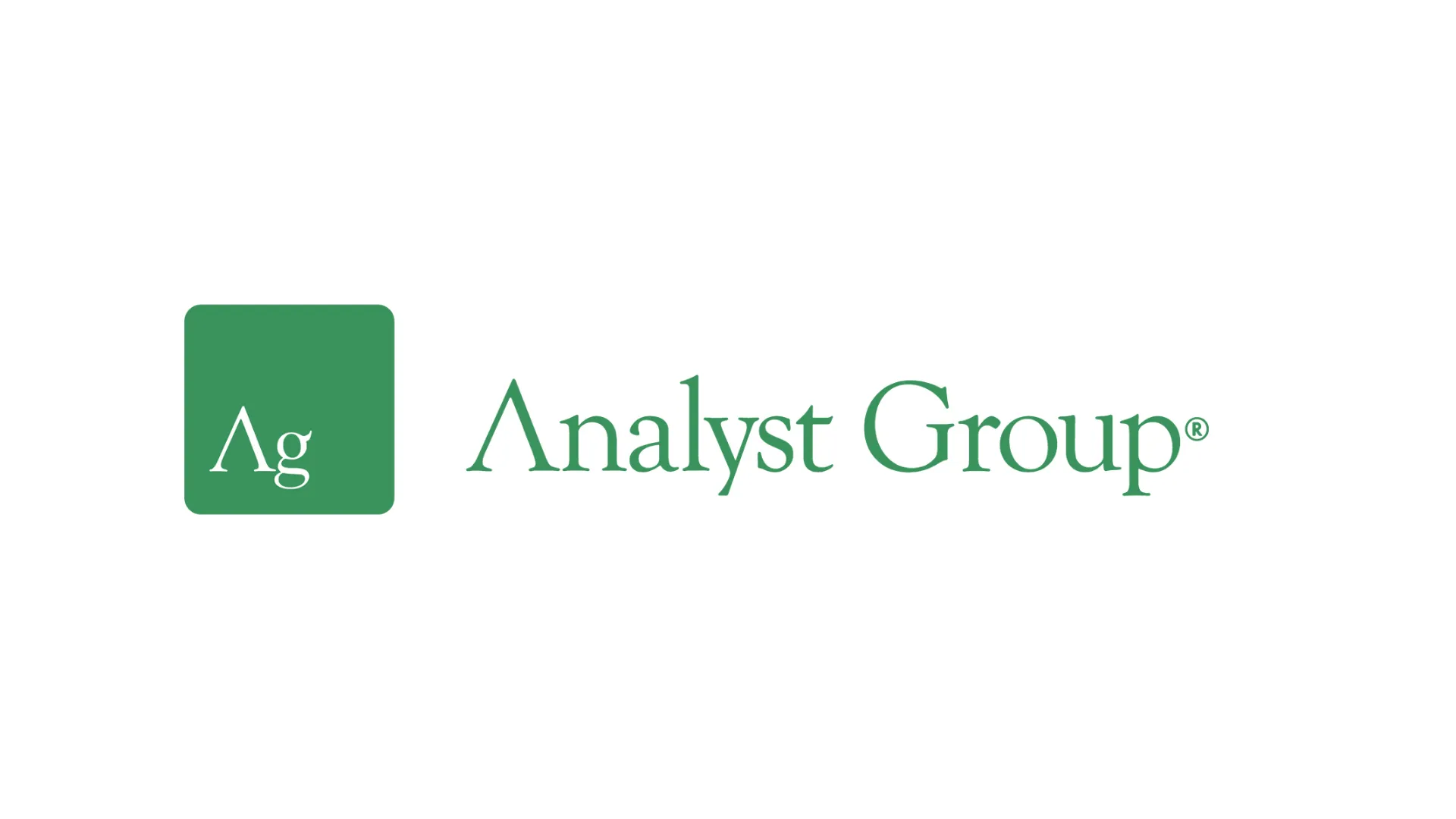 Analyst Group Business Logo Mark