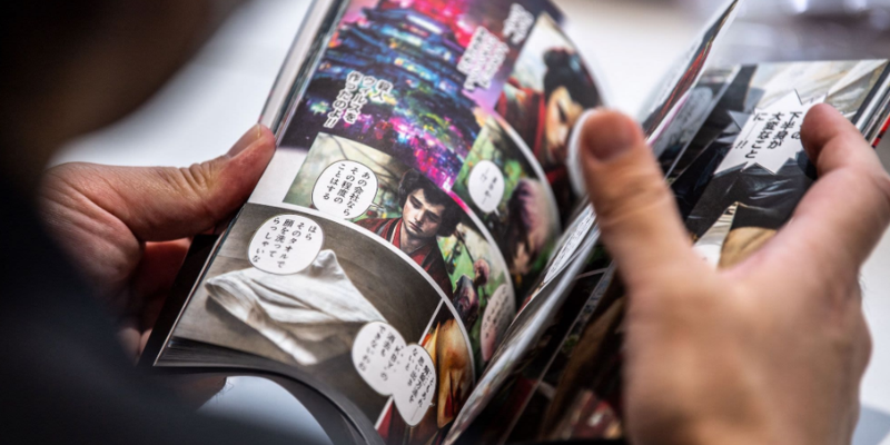 Manga Story Illustration Image