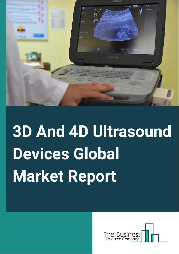 3D And 4D Ultrasound Devices Global Market Report 2025 – By Type (Stationary 3D And 4D Ultrasound Devices, Portable 3D And 4D Ultrasound Devices), By Display (Color Ultrasound, Black And White (B/W) Ultrasound), By Portability (Trolley Or Cart-Based Ultrasound Systems, Compact Or Handheld Ultrasound Systems, Point-Of-Pare (PoC) Ultrasound Systems), By Application (Radiology Or General Imaging, Obstetrics Or Gynecology, Cardiology, Urology, Vascular, Orthopedic And Musculoskeletal, Pain Management, Other Applications), By End-User (Hospitals, Surgical Centers And Diagnostic Centers, Maternity Centers, Ambulatory Care Centers, Other End-Users) – Market Size, Trends, And Global Forecast 2025-2034