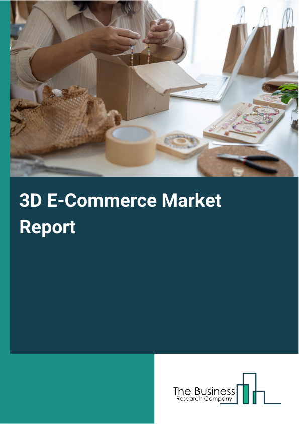3D E-Commerce Market Report Infographic Image