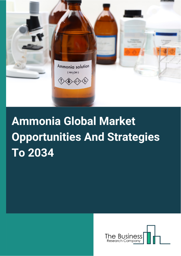Ammonia Global Market Opportunities And Strategies To 2034