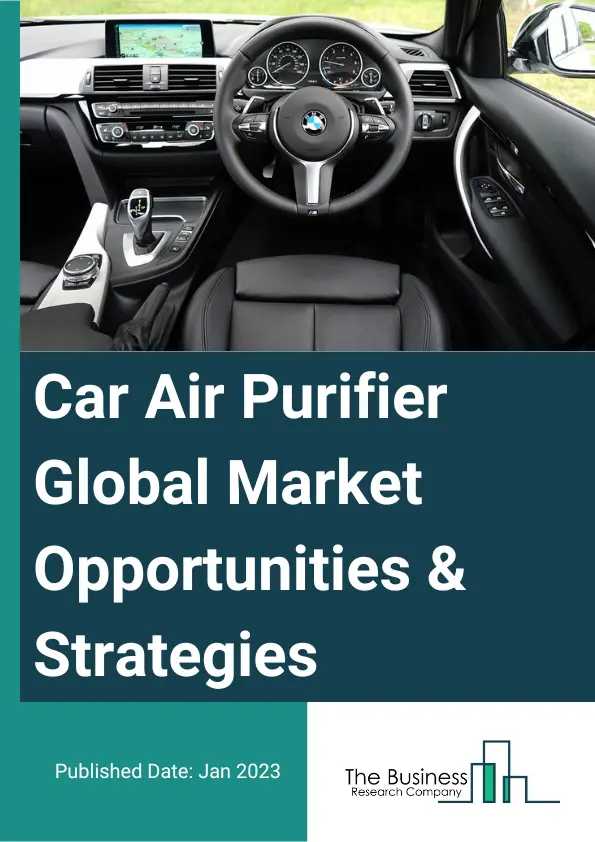 Car Air Purifier Market Opportunities And Strategies To 2032