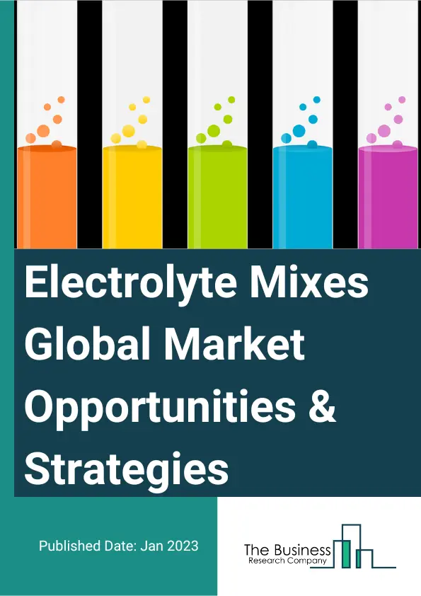 Electrolyte Mixes Market Opportunities And Strategies To 2032