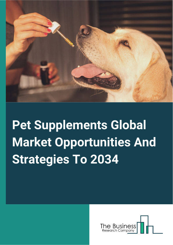 Pet Supplements Global Market Opportunities And Strategies To 2034