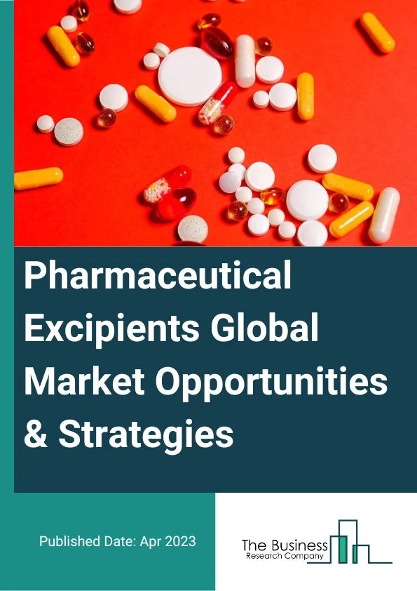 Pharmaceutical Excipients Global Market Opportunities And Strategies To 2032
