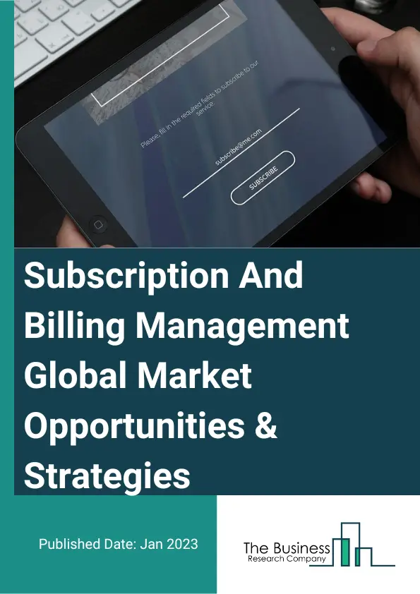 Subscription And Billing Management Market Opportunities And Strategies To 2032
