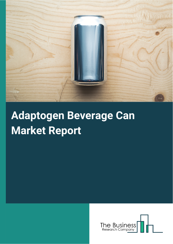 Adaptogen Beverage Can Market Report Infographic Image