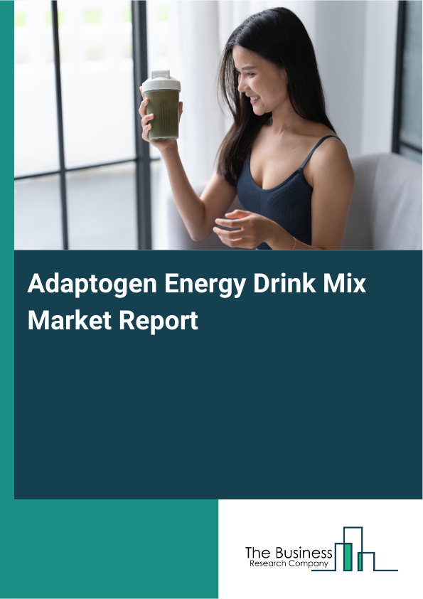 Adaptogen Energy Drink Mix Market Report Infographic Image