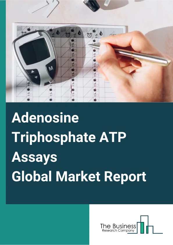 Adenosine Triphosphate (ATP) Assays Global Market Report 2024 – By Type (Luminometric ATP (Adenosine Triphosphate) Assays, Enzymatic ATP (Adenosine Triphosphate) Assays, Bioluminescence Resonance Energy Transfer (BRET) ATP (Adenosine Triphosphate) Assays, Cell-Based ATP (Adenosine Triphosphate) Assays, Other Types), By Component (Consumables And Accessories, Instruments), By Application (Drug Discovery And Development, Clinical Diagnostics, Environmental Testing, Food Safety And Quality Testing, Other Applications), By End User (Pharmaceutical And Biotechnology Companies, Food and Beverage Industry, Hospitals And Diagnostics Laboratories, Academic And Research Institutions) – Market Size, Trends, And Global Forecast 2024-2033