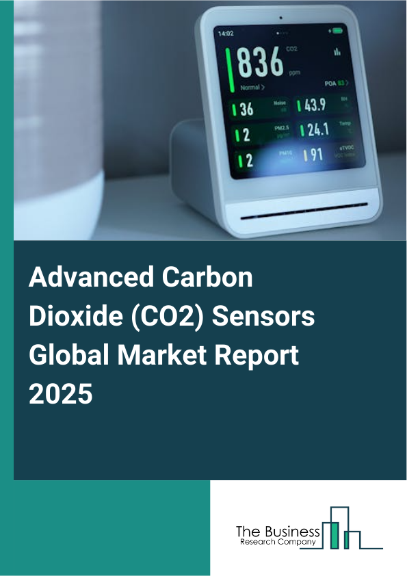 Advanced Carbon Dioxide CO2 Sensors Report Infographic Image
