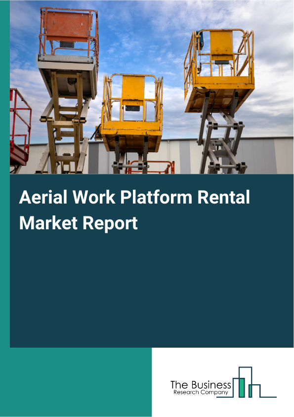 Aerial Work Platform Rental Market Report Infographic Image