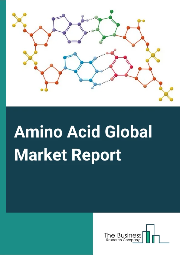 Amino Acid Global Market Report 2024 – By Type (Histidine, Isoleucine, Leucine, Glutamate, Lysine, Methionine, Threonine, Other Types), By Source (Animal-Based, Plant-Based), By Application (Animal Feed, Food and Beverages, Pharma and Health Care, Nutraceuticals, Cosmetics and Personal Care, Other Applications) – Market Size, Trends, And Global Forecast 2024-2033