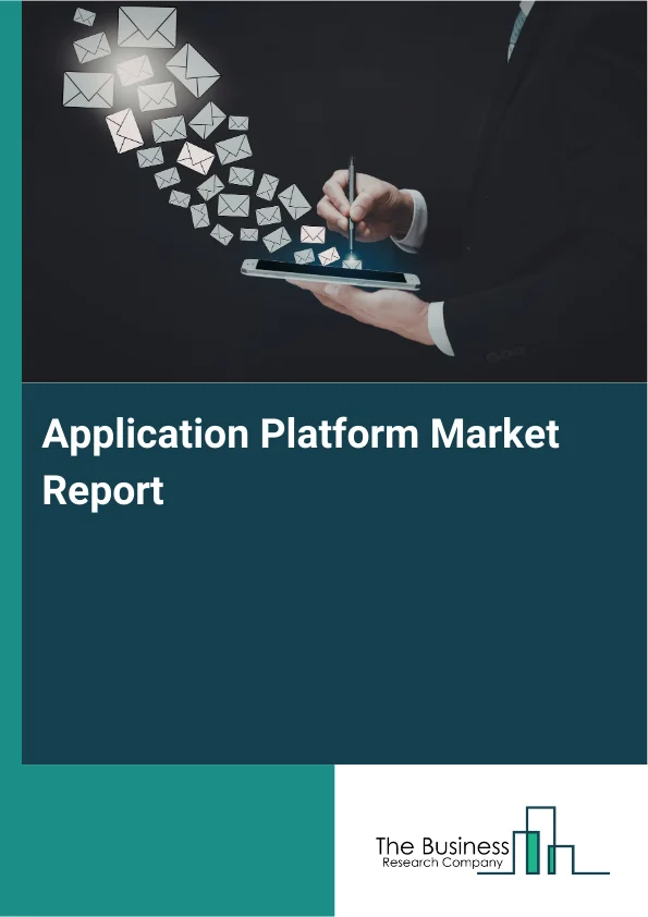 Application Platform Market Report Infographic Image