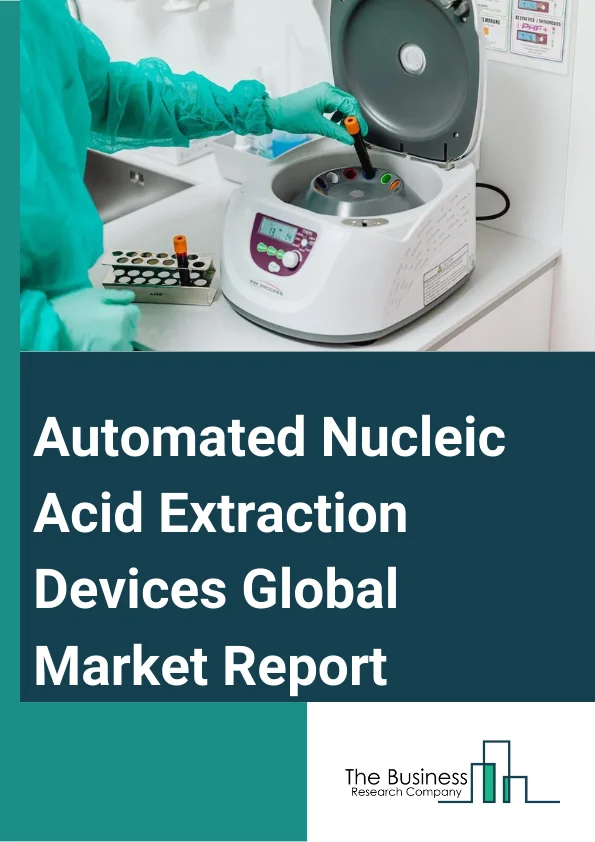 Automated Nucleic Acid Extraction Devices Global Market Report 2024 – By Type (Instruments, Kits, Consumables), By Product (Fully Automated, Semi-Automated), By End User (Hospitals, Diagnostic Centers, Forensic Laboratories, Pharmaceutical and Biotechnology Companies, Academic Research Institutes) – Market Size, Trends, And Global Forecast 2024-2033