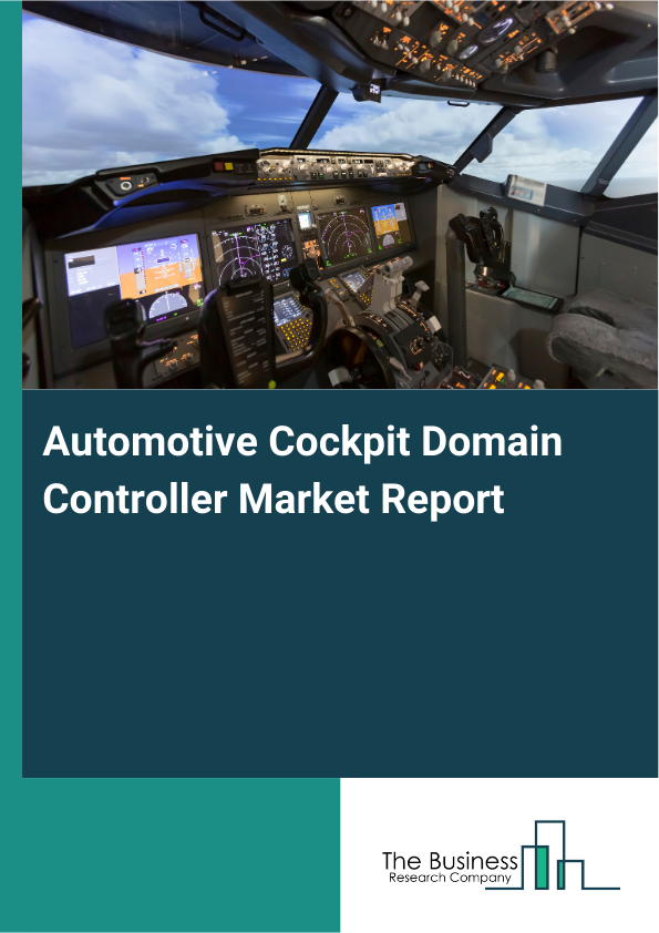 Automotive Cockpit Domain Controller Market Report Infographic Image