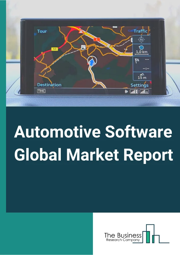 Automotive Software Global Market Report 2025 – By Solution (Autopilot Software, Navigation Software, Entertainment Software, Car Safety Software), By Software Layer (Operating System, Middleware, Application Software), By Vehicle Type (Passenger Car, LCV (Light Commercial Vehicle), HCV (Heavy Commercial Vehicle)), By Application (ADAS (Advanced Driver Assistance Systems) And Safety Systems, Body Control And Comfort System, Powertrain System, Infotainment System, Communication System, Vehicle Management And Telematics, Connected Services, Autonomous Driving, HMI (Human-Machine Interface) Application, Biometrics, Remote Monitoring, V2X (Vehicle-To-Everything) System) – Market Size, Trends, And Global Forecast 2025-2034