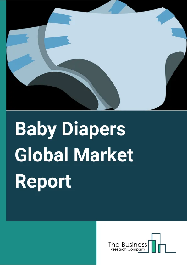 Baby Diapers Global Market Report 2023 – By Type (Cloth Diapers, Disposable Diapers, Other Types), By Size (Small And Extra Small (S And XS), Medium (M), Large (L), Extra Large (XL)), By Age Group (Infants (0-6 Months), Babies And Young Toddlers (6-18 Months), Toddlers (18-24 Months), Children Above 2 Years), By Distribution Channel (Hypermarket Or Supermarket, Convenience Stores, Pharmacy Or Drug Stores, Online Sales Channel, Other Distribution Channels) – Market Size, Trends, And Global Forecast 2023-2032