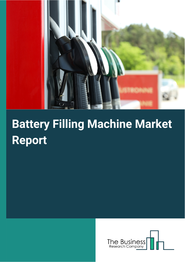 Battery Filling Machine Market Report Infographic Image