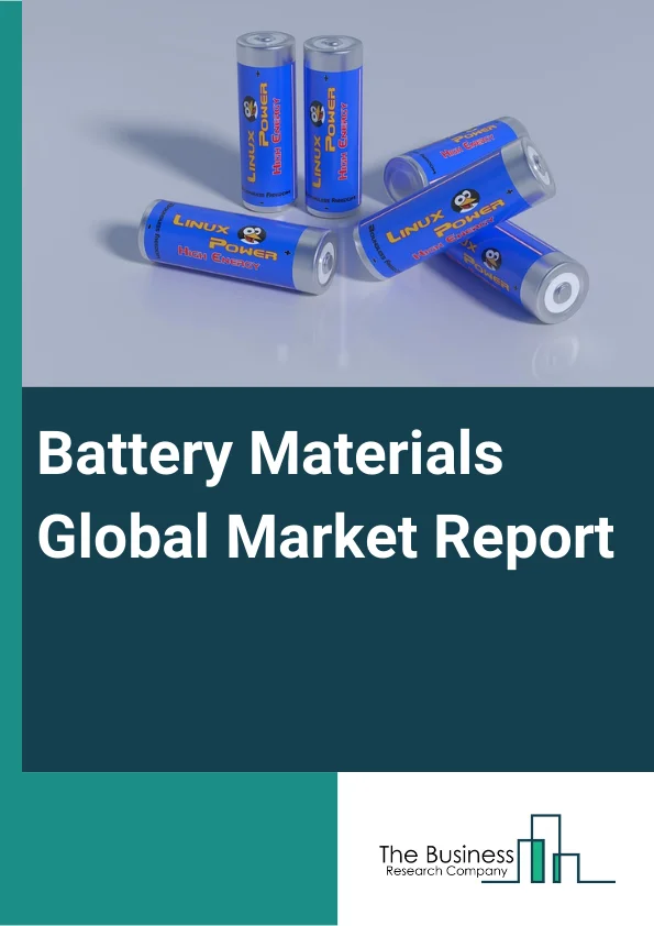 Battery Materials Market Report 2023 – By Type (Cathode, Anode, Electrolyte, Separator, Other Types), By Battery Type (Lithium Ion, Lead Acid, Other Battery Type), By Application (Automobile Industry, Household Appliances, Electronics Industry, Other Application) – Market Size, Trends, And Global Forecast 2023-2032