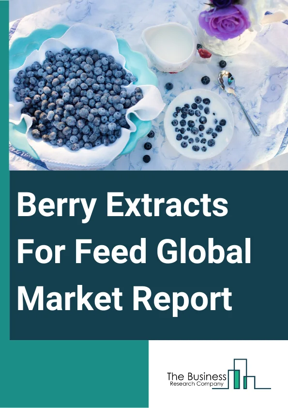 Berry Extracts For Feed Global Market Report 2025 – By Form (Liquid, Powder, Pills), By Source (Natural, Synthetic), By Application (Pharmaceutical, Food And Beverage, Nutraceutical) – Market Size, Trends, And Global Forecast 2025-2034