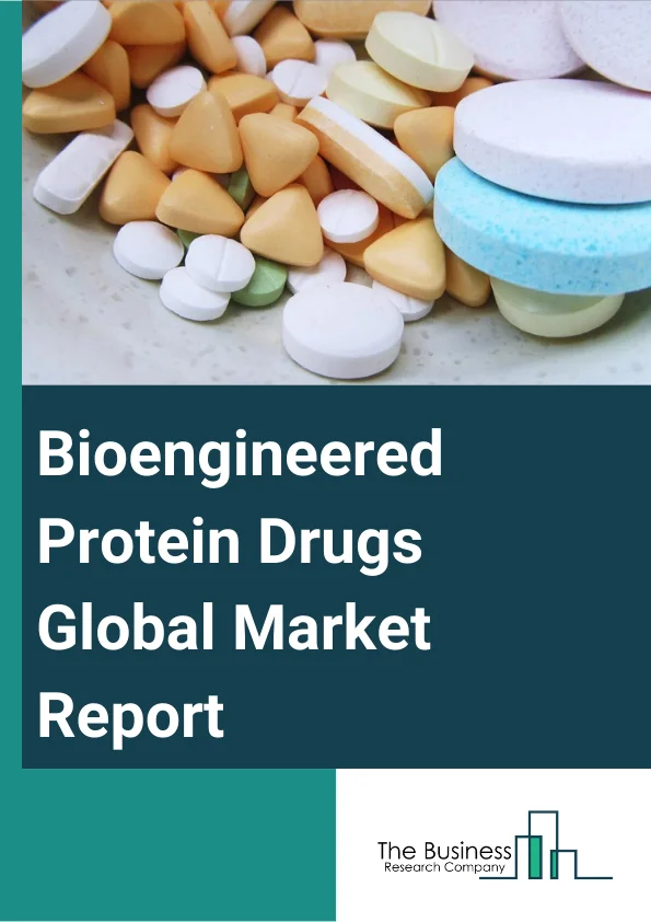 Bioengineered Protein Drugs Global Market Report 2023 – By Drug Type (Recombinant Protein, Vaccine, Peptide Antibiotics, Therapeutic Enzymes, Other Drug Type), By Technology (Bioreactors, Fractionation, Genetically Modified Organisms, Genetic Engineering, Pharming, Cell Culture, Microbial Cell Fermentation, Other Technology), By Application (Autoimmune, Heart, Congenital, Infectious Diseases, Cancer, Diabetes, Arthritis, Other Application), By End User (Pharmaceutical, Contract Research Organizations, Research Institutes, Biotechnology Companies) – Market Size, Trends, And Global Forecast 2023-2032