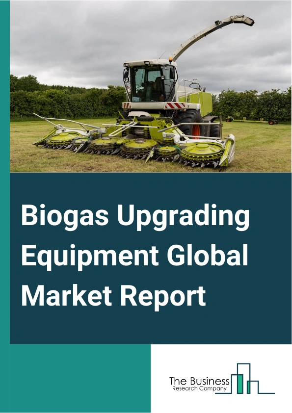 Biogas Upgrading Equipment Global Market Report 2025 – By Type (Chemical Scrubber, Water Scrubber, Pressure Swing Adsorption (PSA), Membrane), By Feedstock (Municipal Solid Waste, Agricultural Residues, Wastewater Sludge, Food Waste, Industrial Organic Waste, Other Feedstocks), By End-User (Wastewater Treatment Plants, Landfills, Agricultural Digesters, Industrial Facilities, Commercial And Residential, Other End-Users) – Market Size, Trends, And Global Forecast 2025-2034