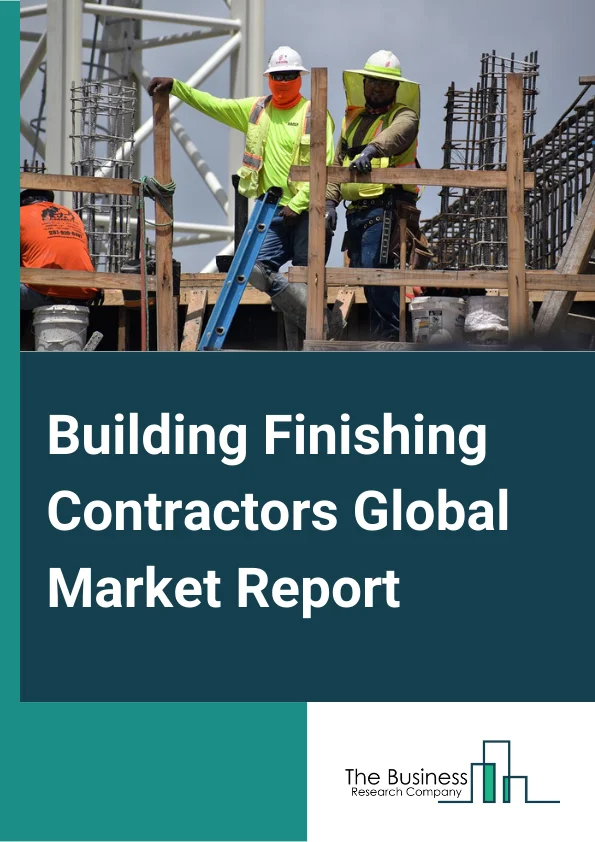 Building Finishing Contractors Global Market Report 2023 – By Type (Drywall And Insulation Contractors, Painting And Wall Covering Contractors, Flooring Contractors, Tile And Terrazzo Contractors, Finish Carpentry Contractors, Other Building Finishing Contractors), By Application (Residential Building Construction, Nonresidential Building Construction, Utility System Construction, Other Applications), By Service Provider (Large Chain Companies, Independent Contractors), By Mode (Online, Offline) – Market Size, Trends, And Global Forecast 2023-2032