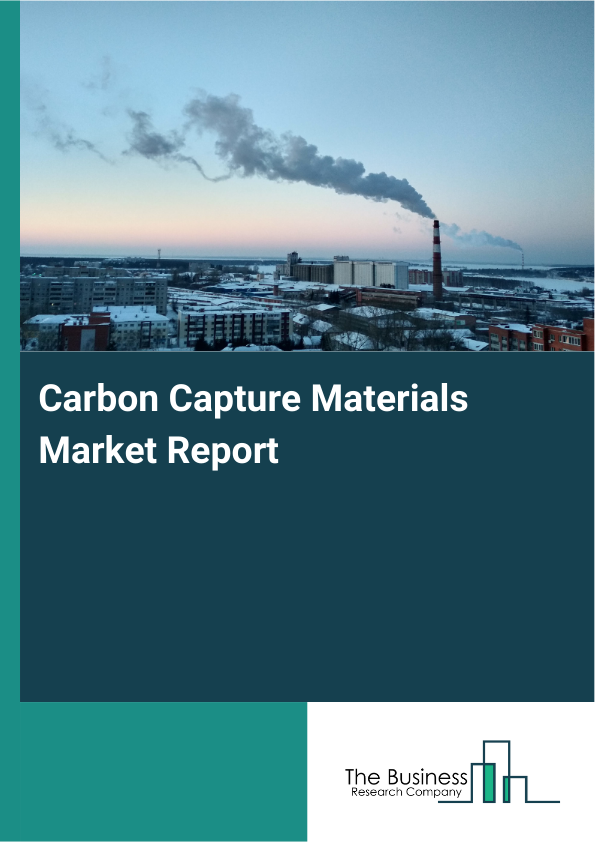 Carbon Capture Materials Market Report Infographic Image