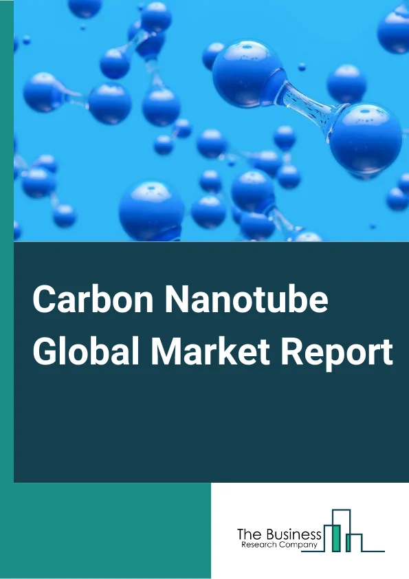 Carbon Nanotube Global Market Report 2024 – By Product (Single Walled Nanotubes, Multi Walled Nanotubes), By Method (Chemical Vapor Deposition (CVD), Arc Discharge, Laser Ablation, Floating Catalyst, Como cat, Catalytic Chemical Vapor Deposition (CCVD), High-Pressure Carbon Monoxide, Other Methods.), By End User (Electronics And Semiconductors, Energy And Storage, Chemical Material And Polymers, Medical And Pharmacy, Structural Composites Applications, Other End-Use Industries) – Market Size, Trends, And Global Forecast 2024-2033