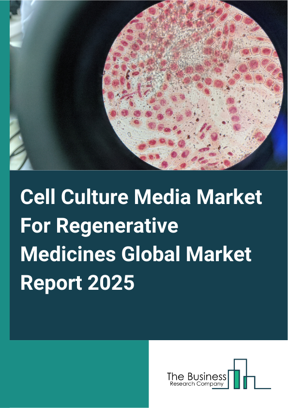 Global Cell Culture Media Market For Regenerative Medicines Market Report 2025