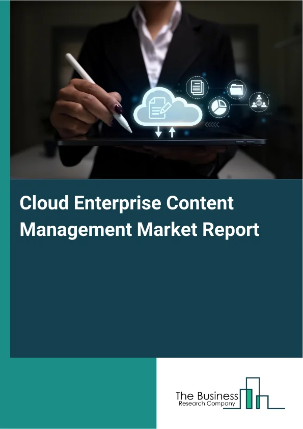 Cloud Enterprise Content Management Market Report Infographic Image