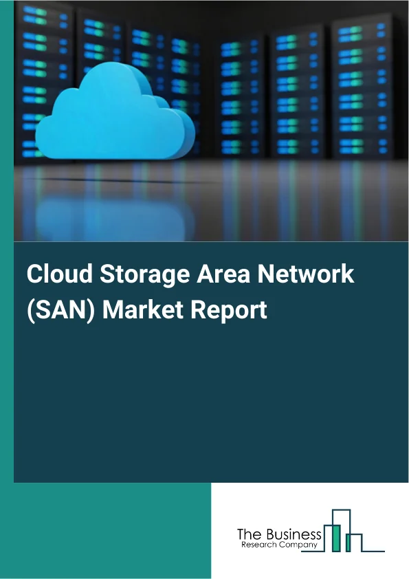 Cloud Storage Area Network (SAN) Market Report Infographic Image