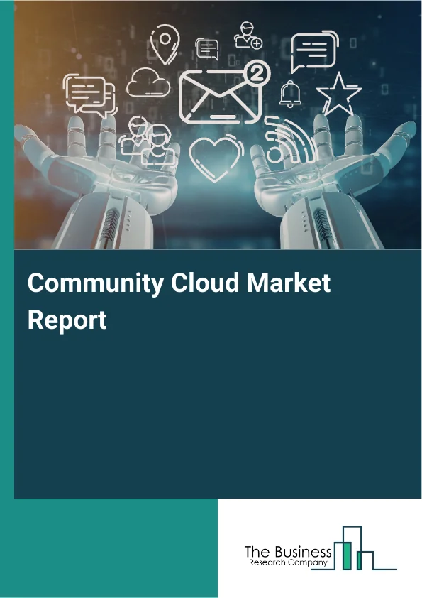 Community Cloud Market Report Infographic Image