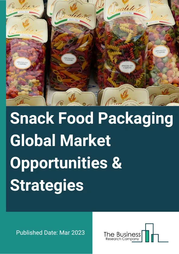 Snack Food Packaging Market 2023 – By Packaging Type (Flexible Packaging, Rigid Packaging), By Material (Plastic, Paper, Metal, Other Materials), By Application (Bakery Snacks, Candy And Confections, Savory Snacks, Nuts, Dried Fruits And Other Applications), And By Region, Opportunities And Strategies – Global Forecast To 2032