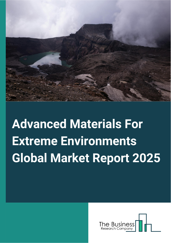 Advanced Materials For Extreme Environments Global Market Report 2025 - By Type (Ceramics, Metals, Composites), By Composition (Nitrides, Borides, Carbides), By Vertical (Aerospace And Defense, Industrial, Energy, Other Verticals) - Market Size, Trends, And Global Forecast 2025-2034