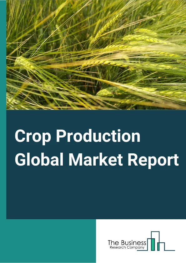 Crop Production Global Market Report 2023 – By Type (Grain Farming, Oilseed Farming, Fruit And Nut Farming, Vegetable Farming, General Crop Farming, Greenhouse, Nursery, And Flowers), By Farming Process (Organic Farming, Traditional Farming), By Application (Food And Beverages, Fodder) – Market Size, Trends, And Global Forecast 2023-2032