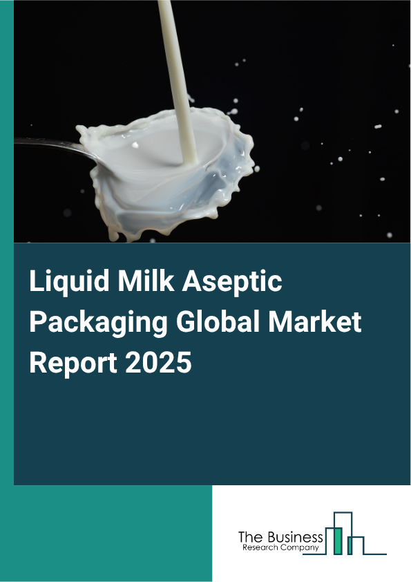 Liquid Milk Aseptic Packaging Global Market Report 2025 - By Product Type (Whole Milk, Semi-Skimmed Milk, Skimmed Milk, Flavored Milk, Organic Milk ), By Packaging Material (Plastic, Carton, Glass, Metal ), By Packaging Size (Small Packs (Up To 1 Liter), Medium Packs (1 To 5 Liters), Large Packs (Over 5 Liters)), By Application (Dairy Products, Juices, Ready-to-Drink Beverages, Pharmaceuticals ), By End-User Application (Household Consumption, Food Service Industry, Food Processing, Retail) - Market Size, Trends, And Global Forecast 2025-2034