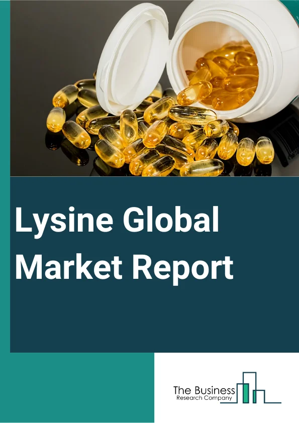 Lysine Global Market Report 2023 –  By Type (Lysine Hydrochloride, Lysine Monohydrate, Other Types), By Grade (Food Grade, Feed Grade, Pharma Grade), By Form (Powder, Liquid, Capsule, Cream), By Application (Food And Beverages, Pharmaceuticals And Nutraceuticals, Personal Care, Animal Feed) – Market Size, Trends, And Global Forecast 2023-2032