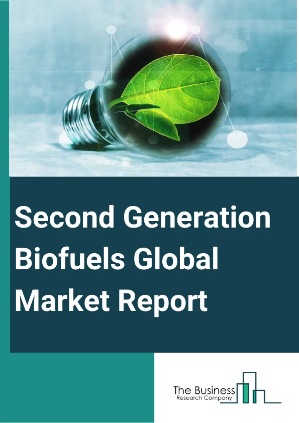 Second Generation Biofuels Global Market Report 2023 – By Type (Cellulosic Ethanol, Biodiesel, Bio Butanol, Bio Dimethylether (DME), Other Types), By Process (Biochemical Process, Thermochemical Process), By Feedstock (Simple Lignocellulose, Complex Lignocellulose, Syngas, Algae, Other Feedstocks), By Application (Transportation, Power Generation, Other Applications) – Market Size, Trends, And Global Forecast 2023-2032