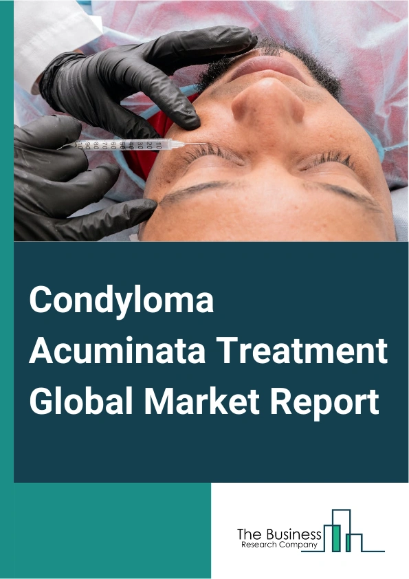 Condyloma Acuminata Treatment Global Market Report 2025 – By Drug Type (Imiquimod, Podophyllin And Podofilox, Trichloroacetic Acid (TCA), Sine Catechins, Isotretinoin), By Treatment Type (Physical Destruction, Chemical Destruction, Immunomodulation), By Distribution Channel (Hospital Pharmacies, Retail Pharmacies, Online Pharmacies), By End-User (Hospitals, Specialty Clinics, Other End Users) – Market Size, Trends, And Global Forecast 2025-2034
