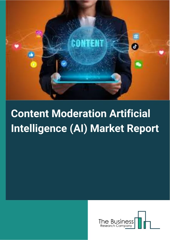 Content Moderation Artificial Intelligence (AI) Market Report Infographic Image