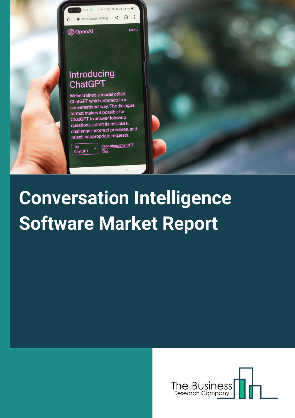 Conversation Intelligence Software Market Report Infographic Image