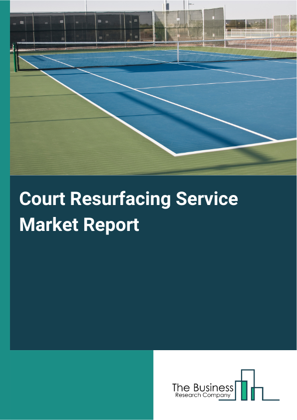Court Resurfacing Service Market Report Infographic Image