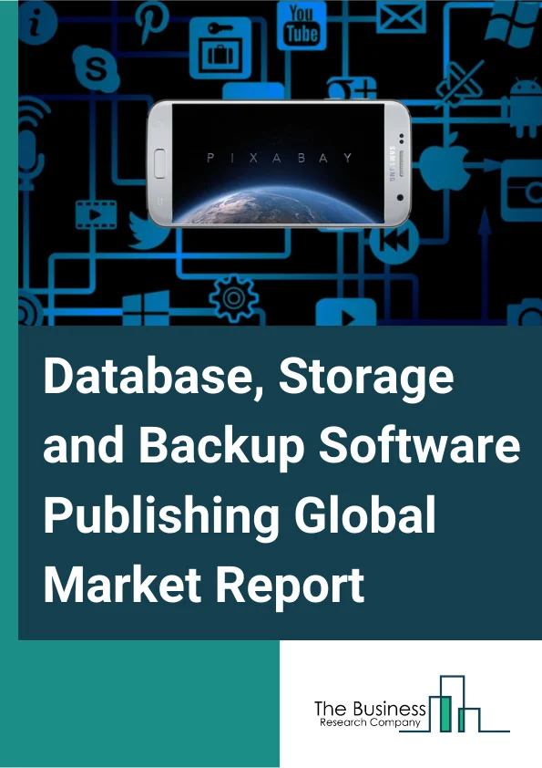 Database, Storage & Backup Software Publishing Global Market Report 2024 – By Type (Database Software, Middleware Software, Storage And Backup Software), By End-User Industry (BFSI, Media And Entertainment, IT and Telecommunications, Energy And Utilities, Government And Public Sector, Retail And Consumer Goods, Manufacturing, Other End-User Industries), By Deployment Model (On-Demand/Cloud, On-Premise) – Market Size, Trends, And Global Forecast 2024-2033